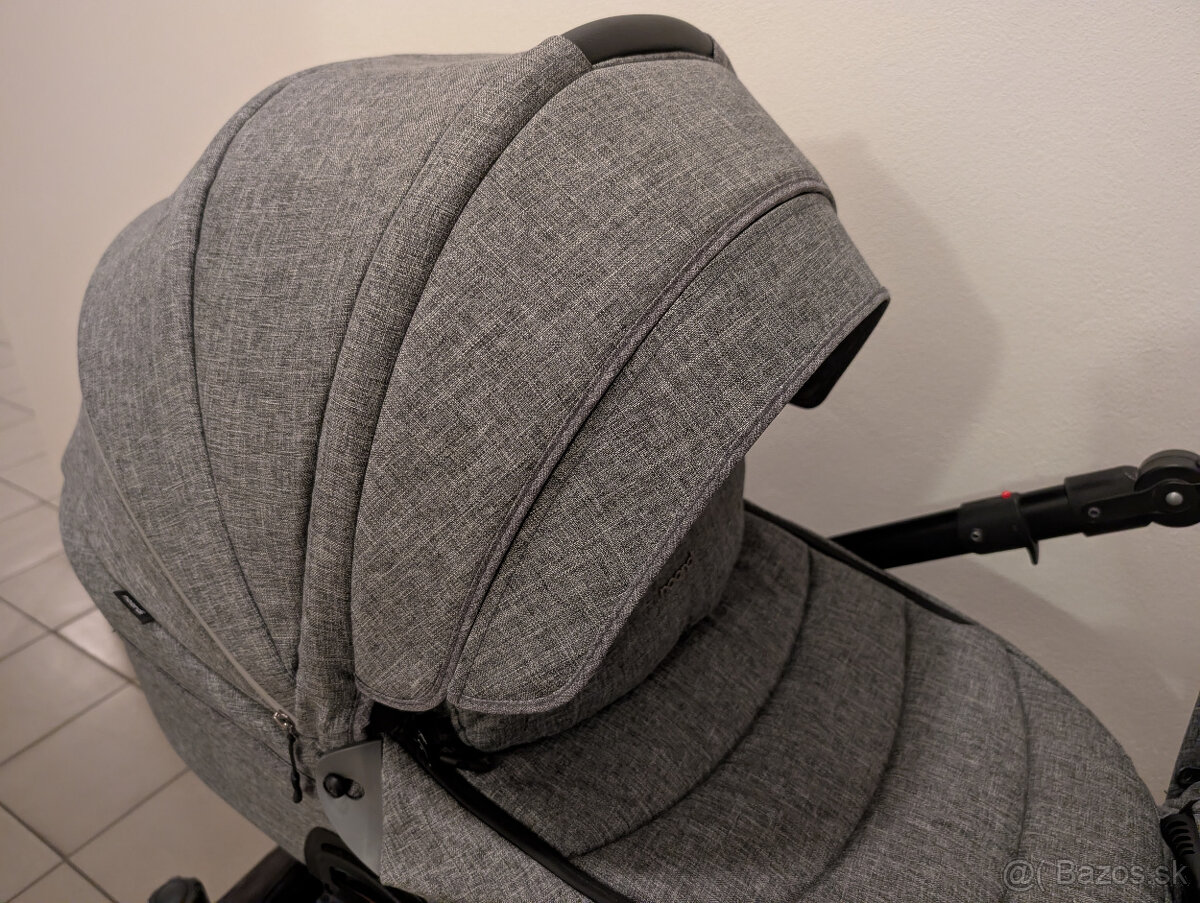 Predám kočík Noordi fjordi 3v1 (Dark grey) - 5