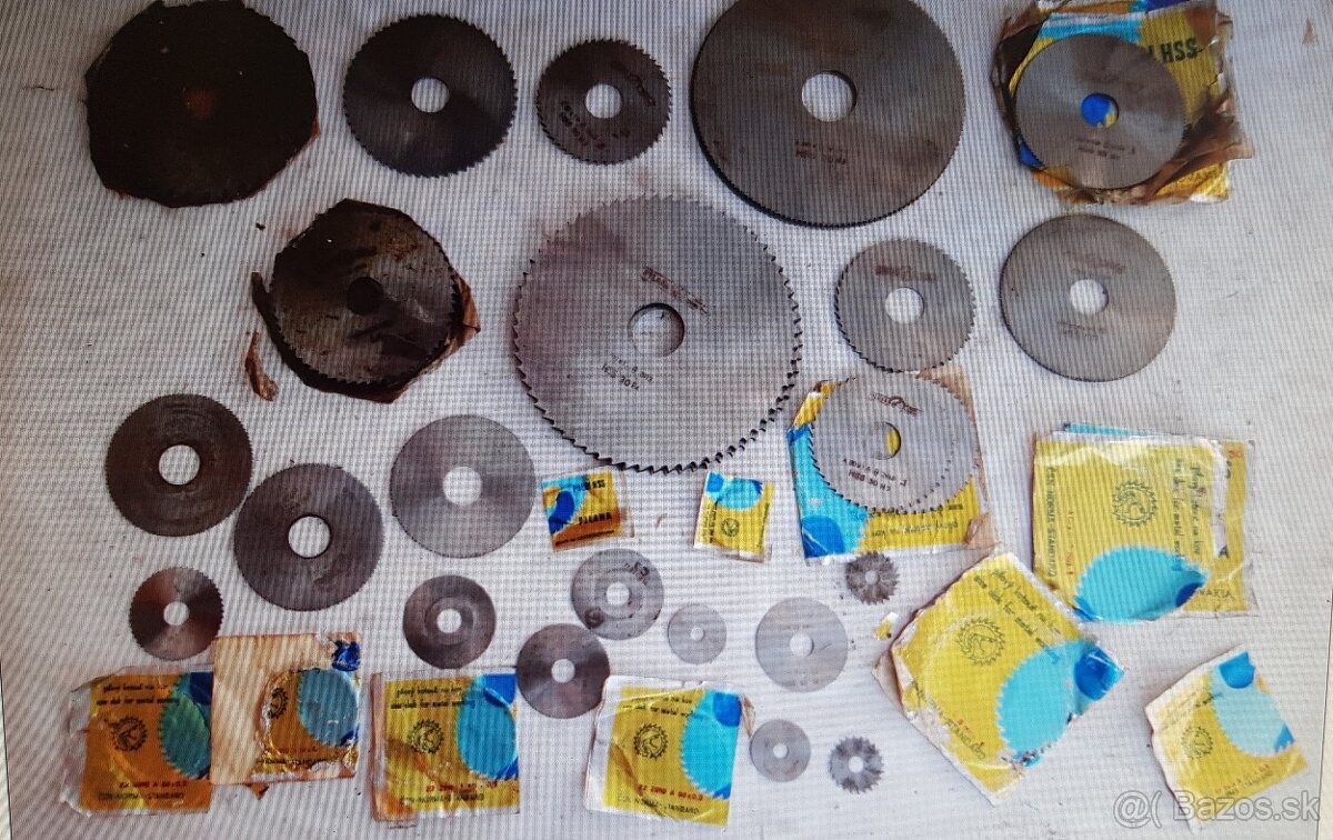 Hriadele na frézu,sústružnícké nože - 5