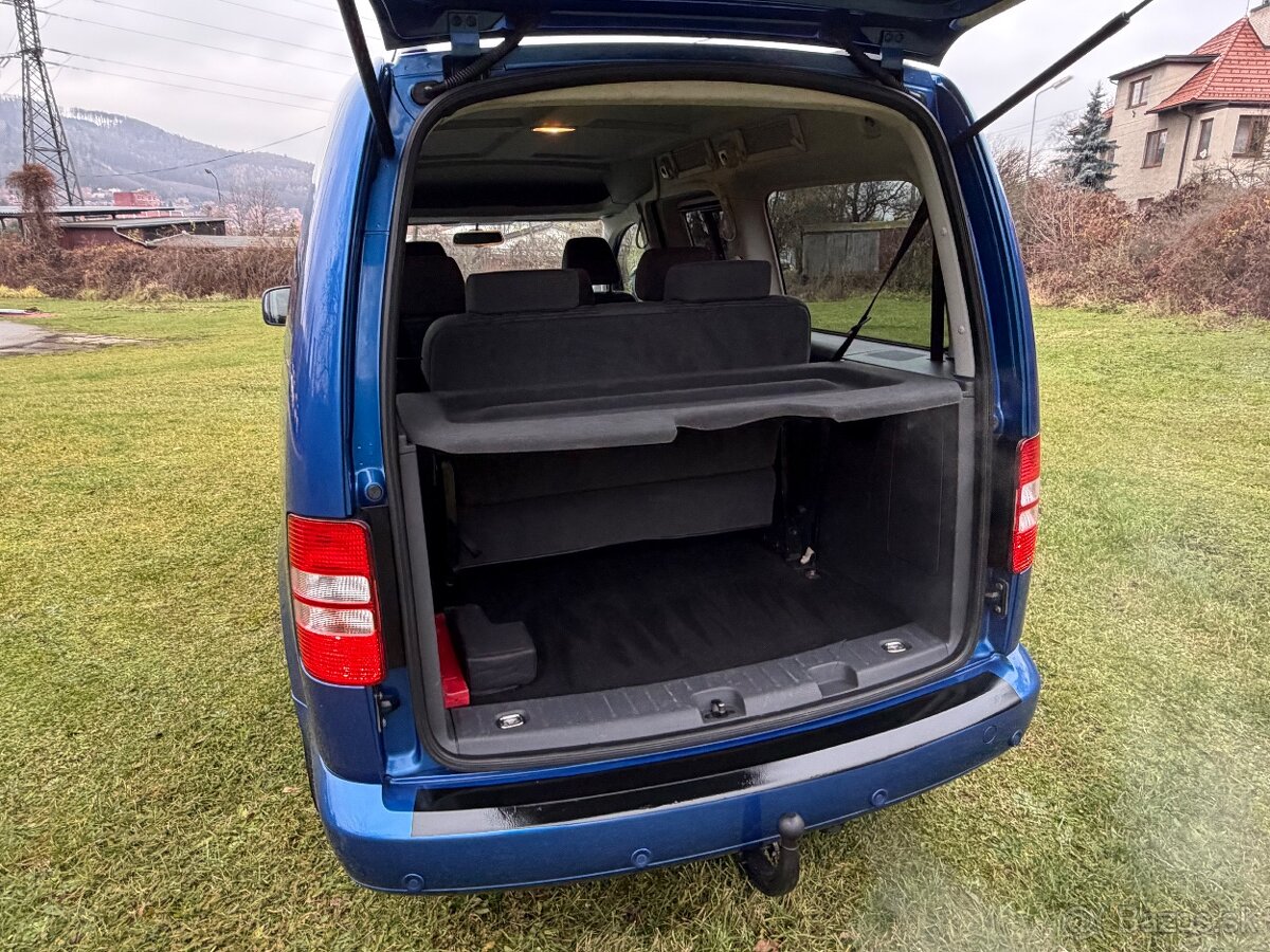 VOLKSWAGEN CADDY MAXI 2,0 TDI-7 MÍST, PARK. SENZORY, NAVI - 5