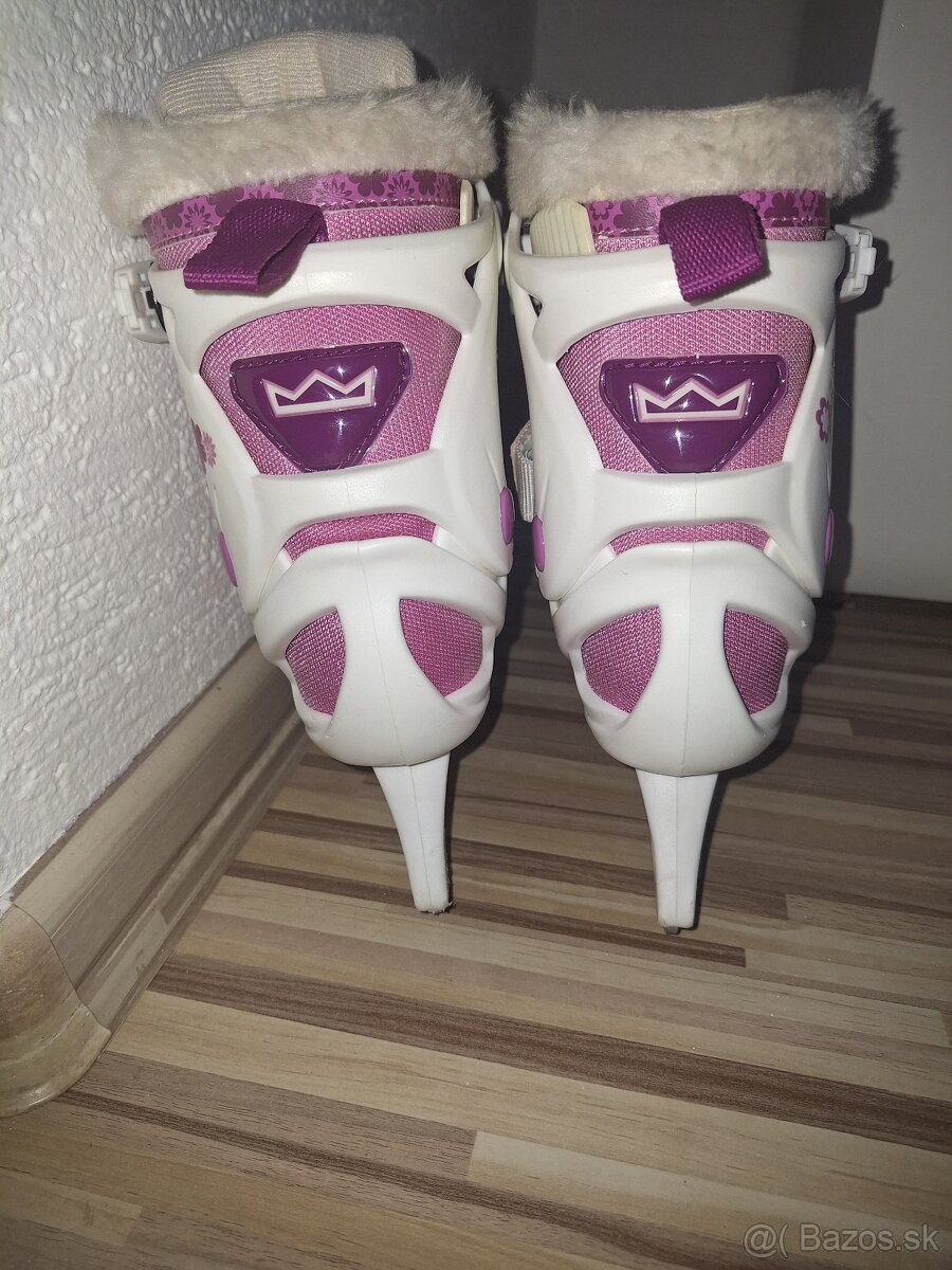 Crowned ice princes detske ľadové korčule 32-35 - 5