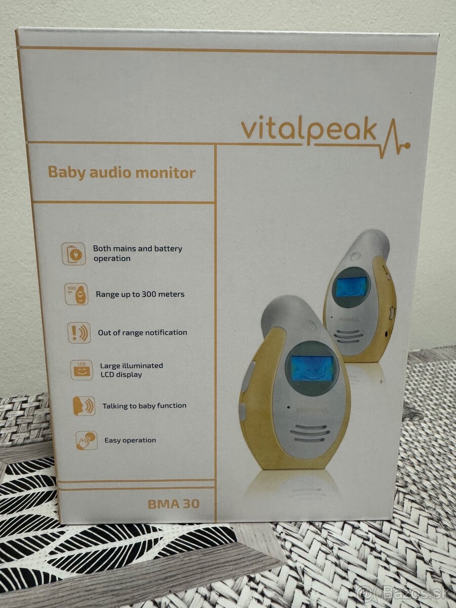 Detská elektronická pestúnka Vitalpeak VP-BMA30 - 5