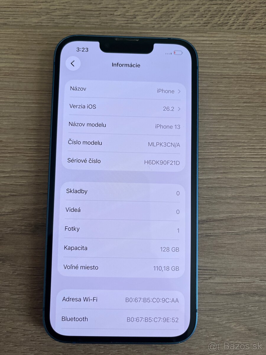 Apple iPhone 13 128GB modrý - 5