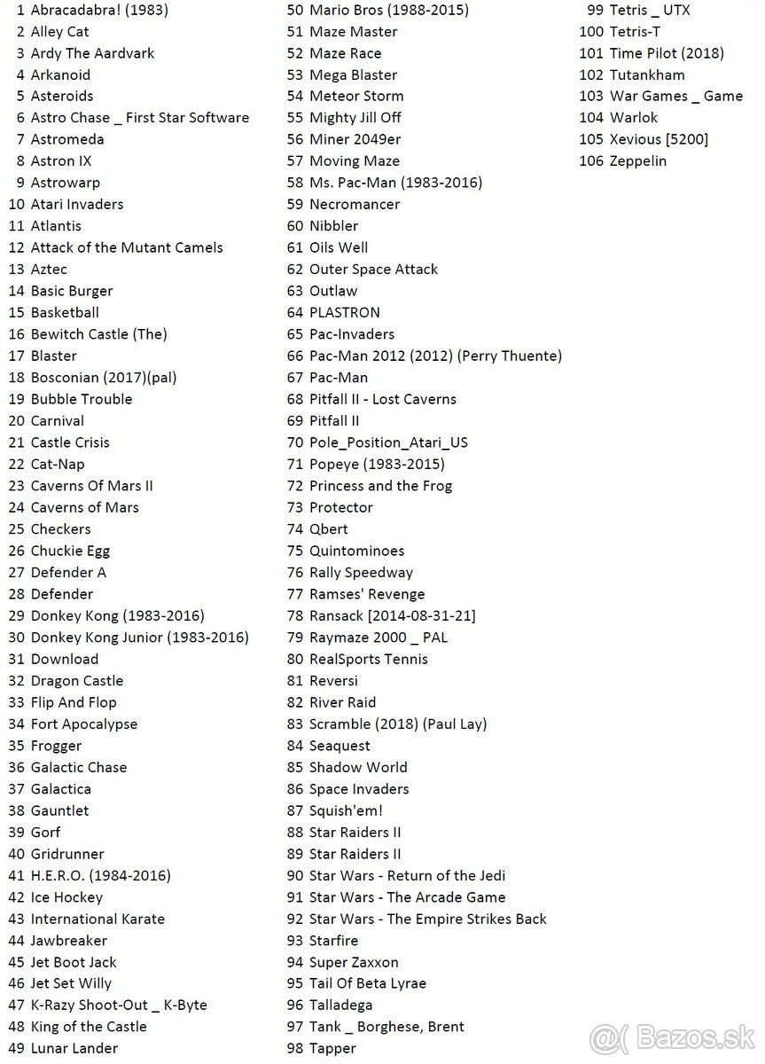 Atari 400 800 XL XE 65XE 130XE XEGS multi kazetu - 5