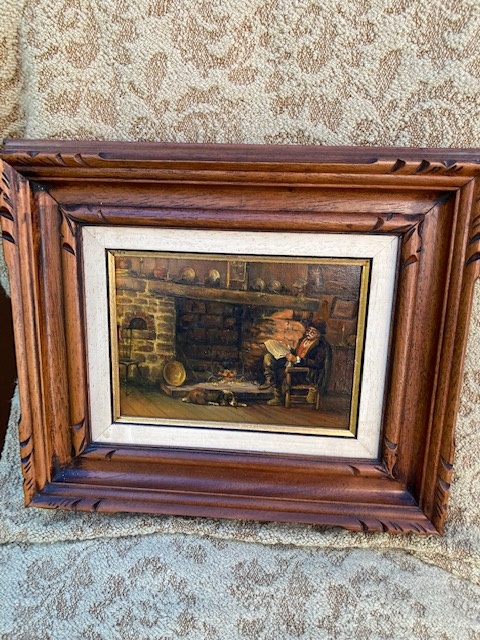 Obrazy starožitné 4 kusy - 5