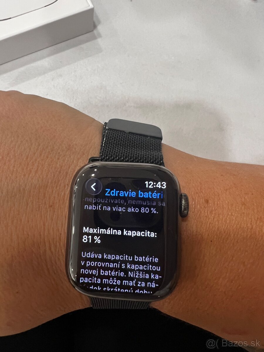 Apple watch 8 GPS+CELLULAR nerez - 5