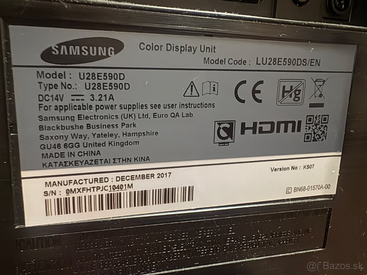 28” LCD monitor Samsung - 5