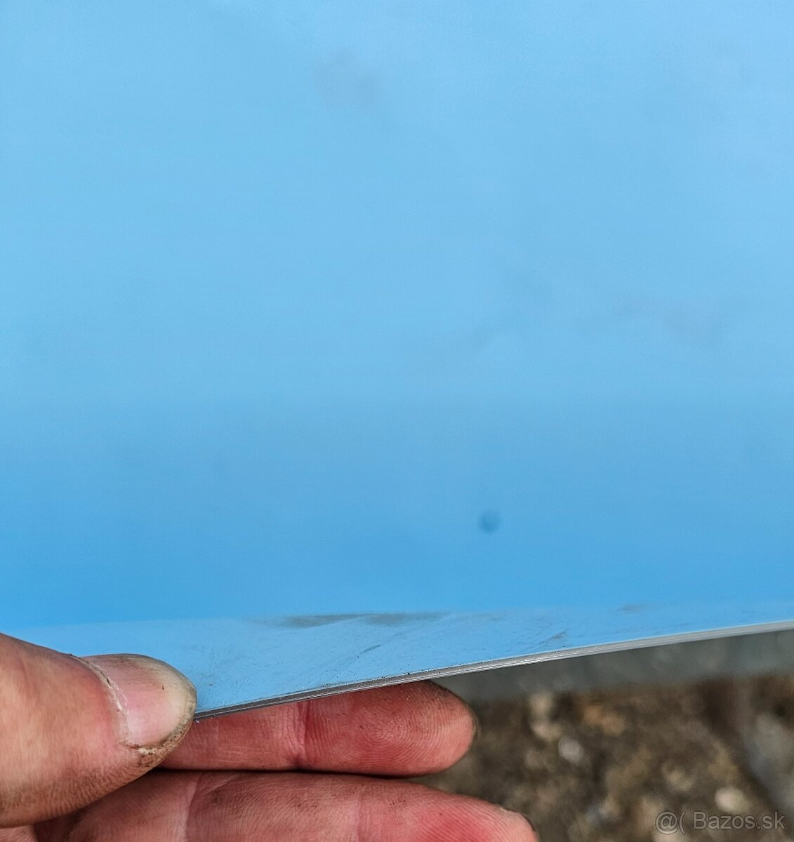 Fólia modrá - nová nepoužitá - pevná odolná - 5