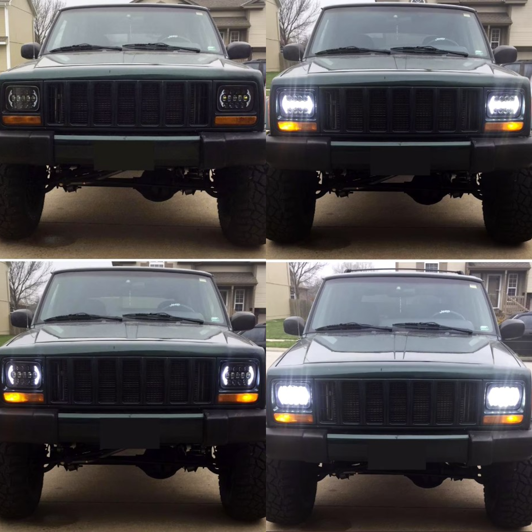 LED Svetlá 105W - Jeep Cherokee - 5