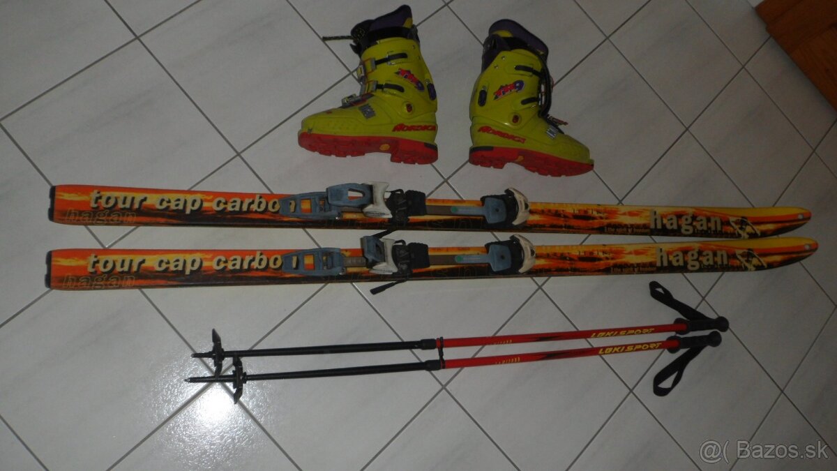 titánové viazanie Diamir + lyže - 5