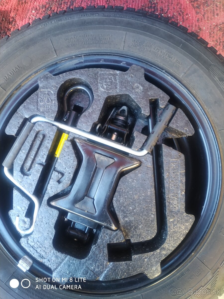 Originál rezerva +zdvihák+ kľúč + plastový obal - 5