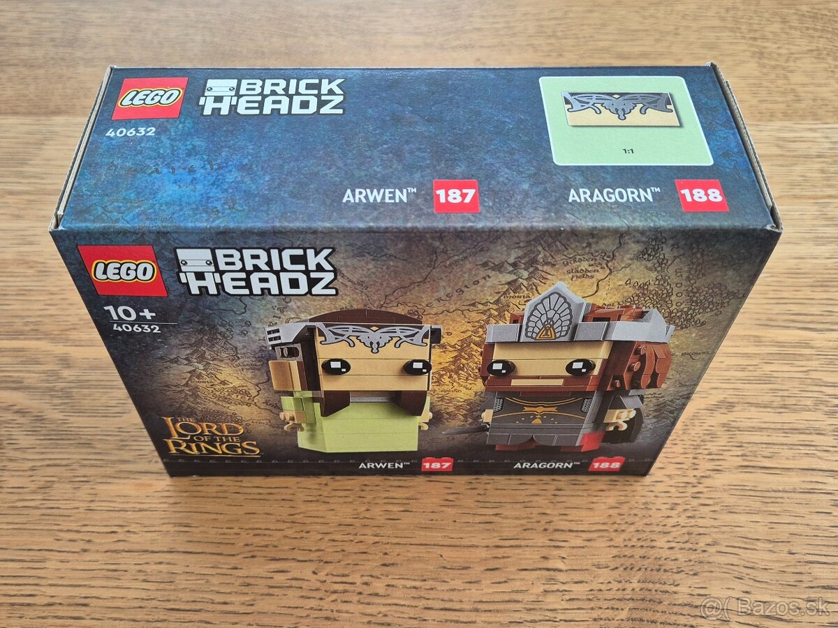 Kolekcia LOTR BickHeadz LEGO® - 40630, 40631, 40632, 40751 - 5