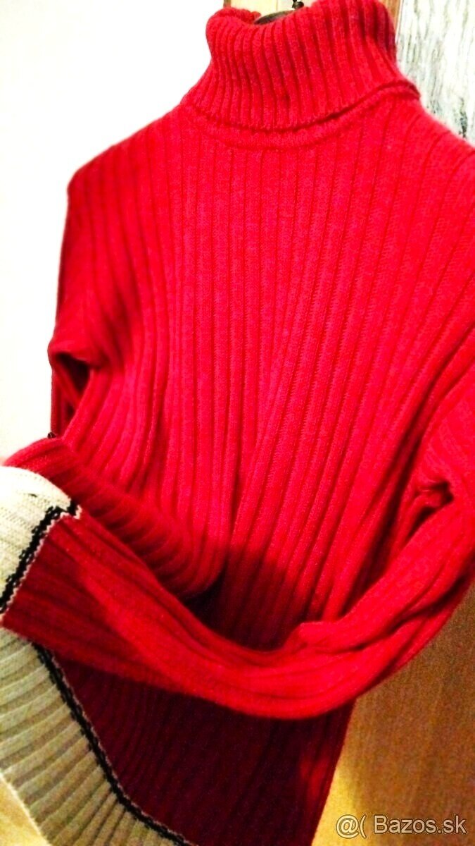 Dámske a pánske elegantné pulovre a roláky S - XXL - 5