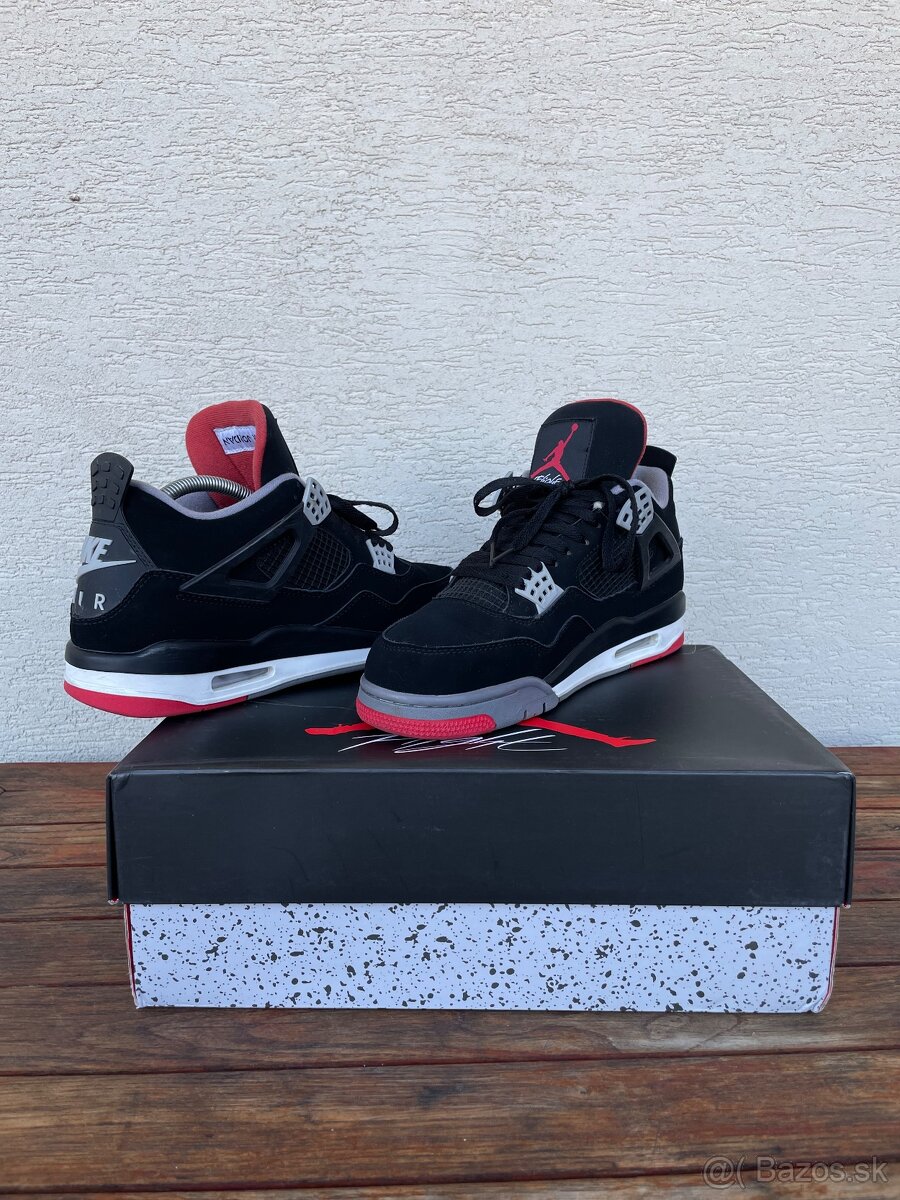 Jordan 4 Retro “Bred” Veľ. 44 - 5