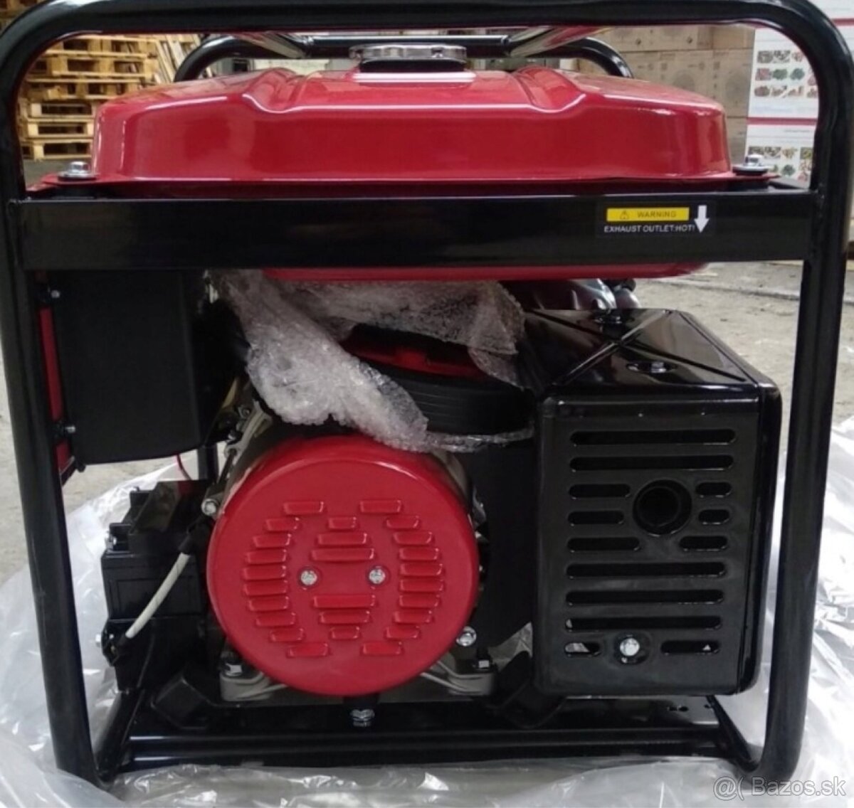 Benzínová elektrocentala Bisom 5.5kW - 5