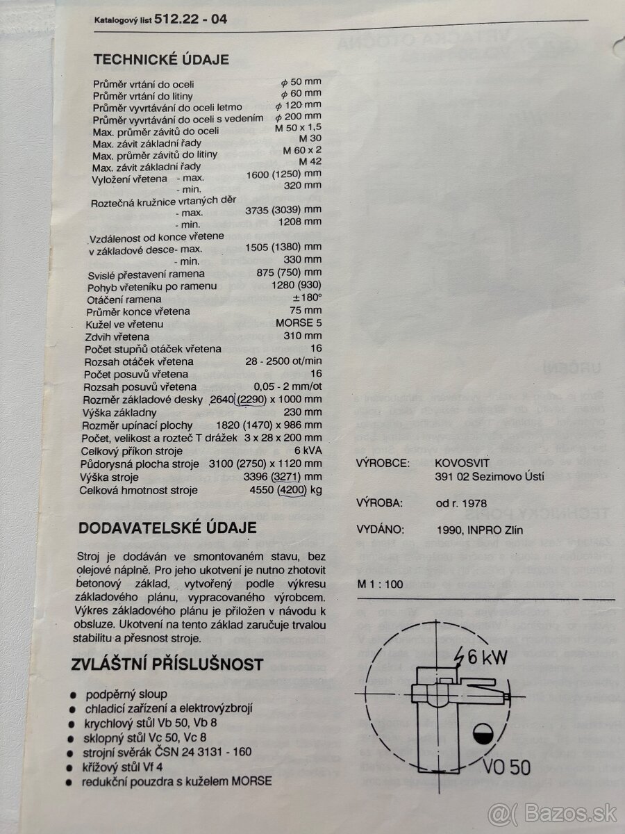 VO 50 vrtačka otočná po opravě - 5