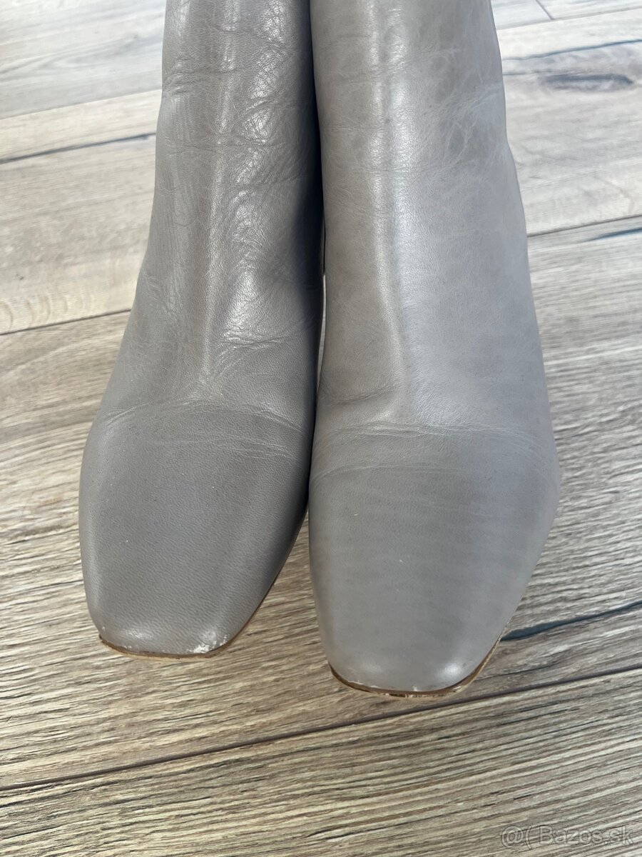 Kožené Kotnicky Zara - 5