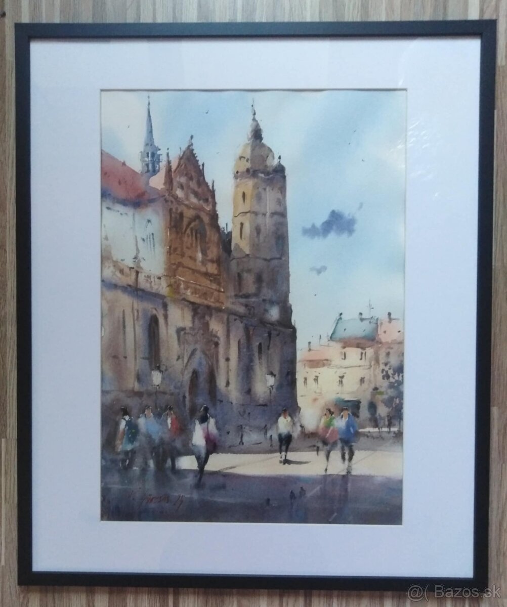 Obraz Košice Akvarel - 5