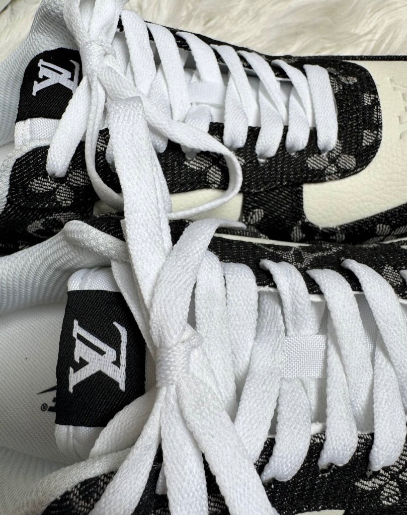 Nike Air Force x Louis Vuitton Čierna - 5