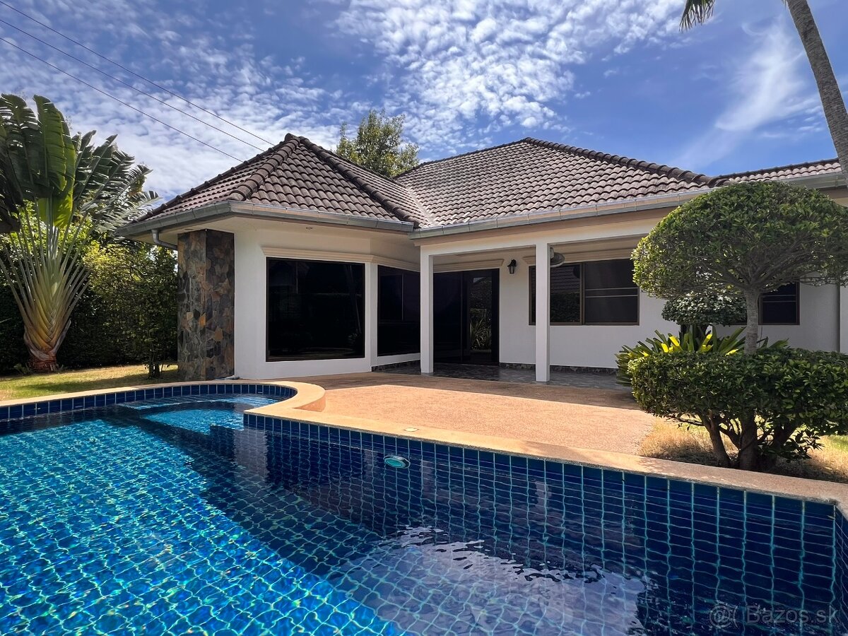 ÚTULNÁ 3 SPÁLŇOVÁ VILA S BAZÉNOM K NASŤAHOVANIU - PATTAYA - 5