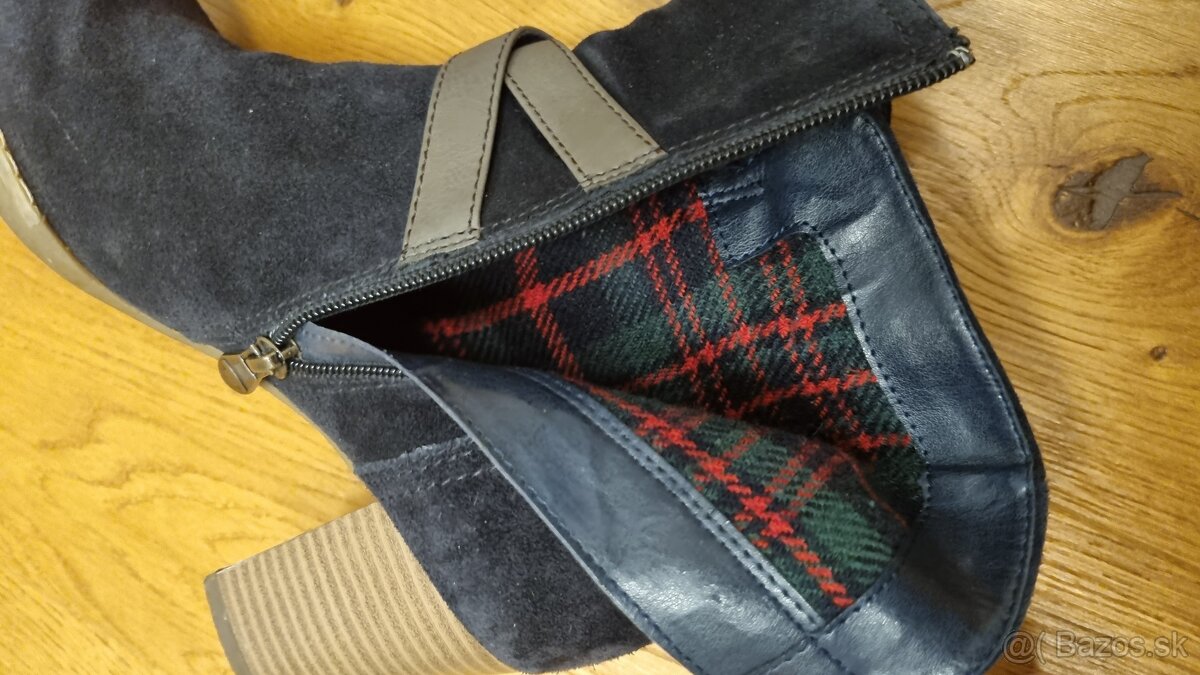 Kožené semišové čižmy Tom Tailor - 5