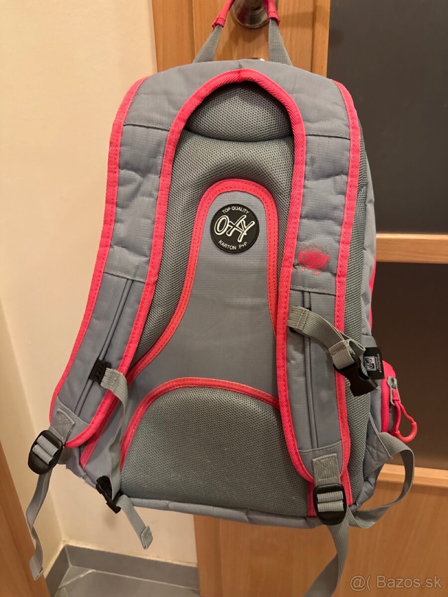 Školská taška Oxybag ružová - 5