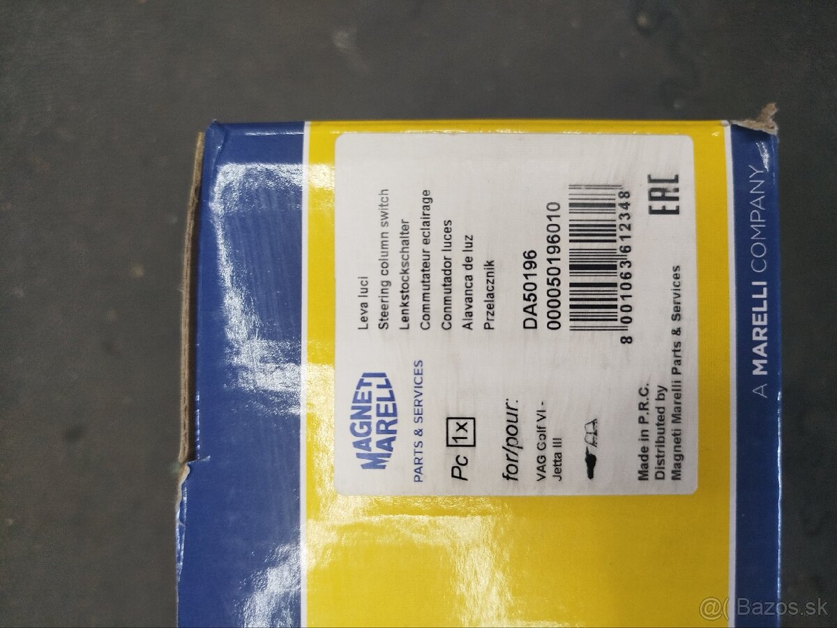 Páčka svetlometov s ovládaním tempomatu Golf 6 - 5