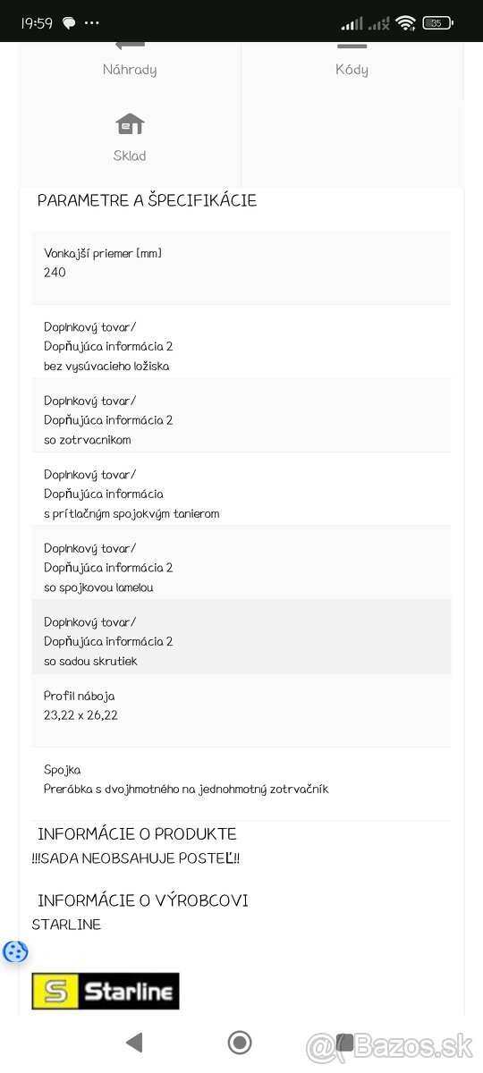 Spojkova sada starline - 5