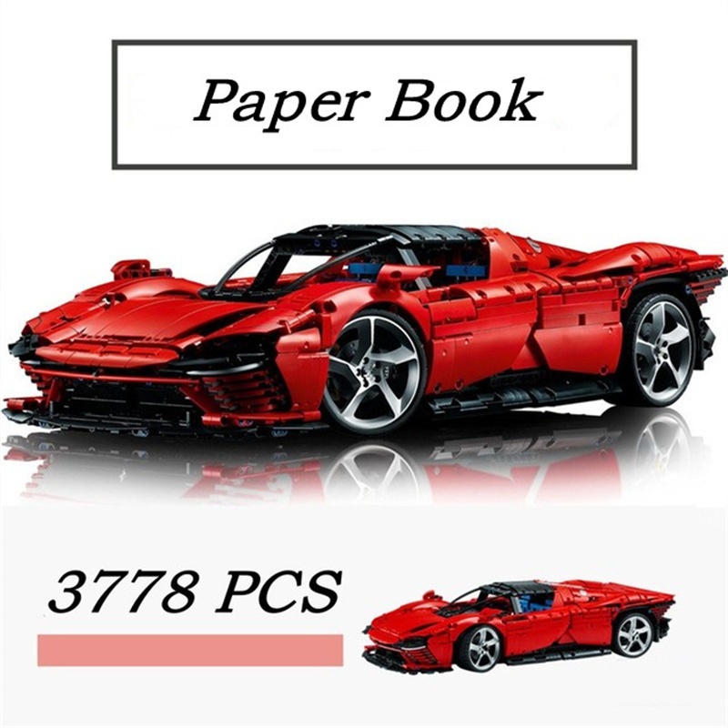 Dostupné Akcia Technik block skladačka auto Ferrarii 1:8 - 5