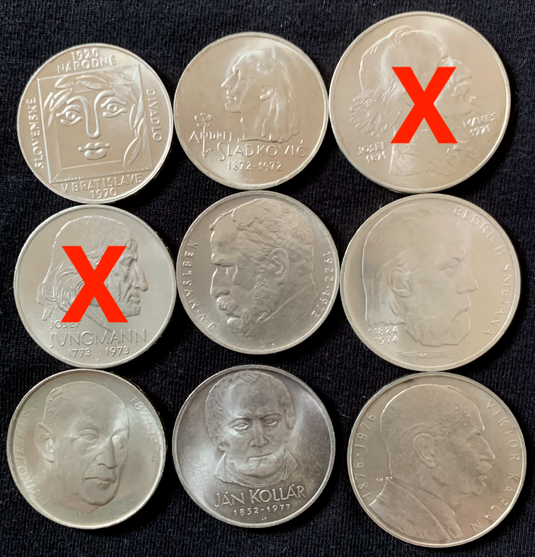 Československé pamätné strieborné mince (2) - 5