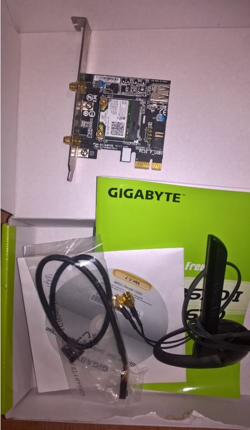 GIGABYTE GC-WB867D-I PCI Express Wifi - 5
