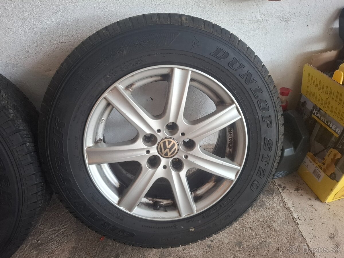 Predam elektrony / hlinikove disky s pneu. 215/65 R16 - 5