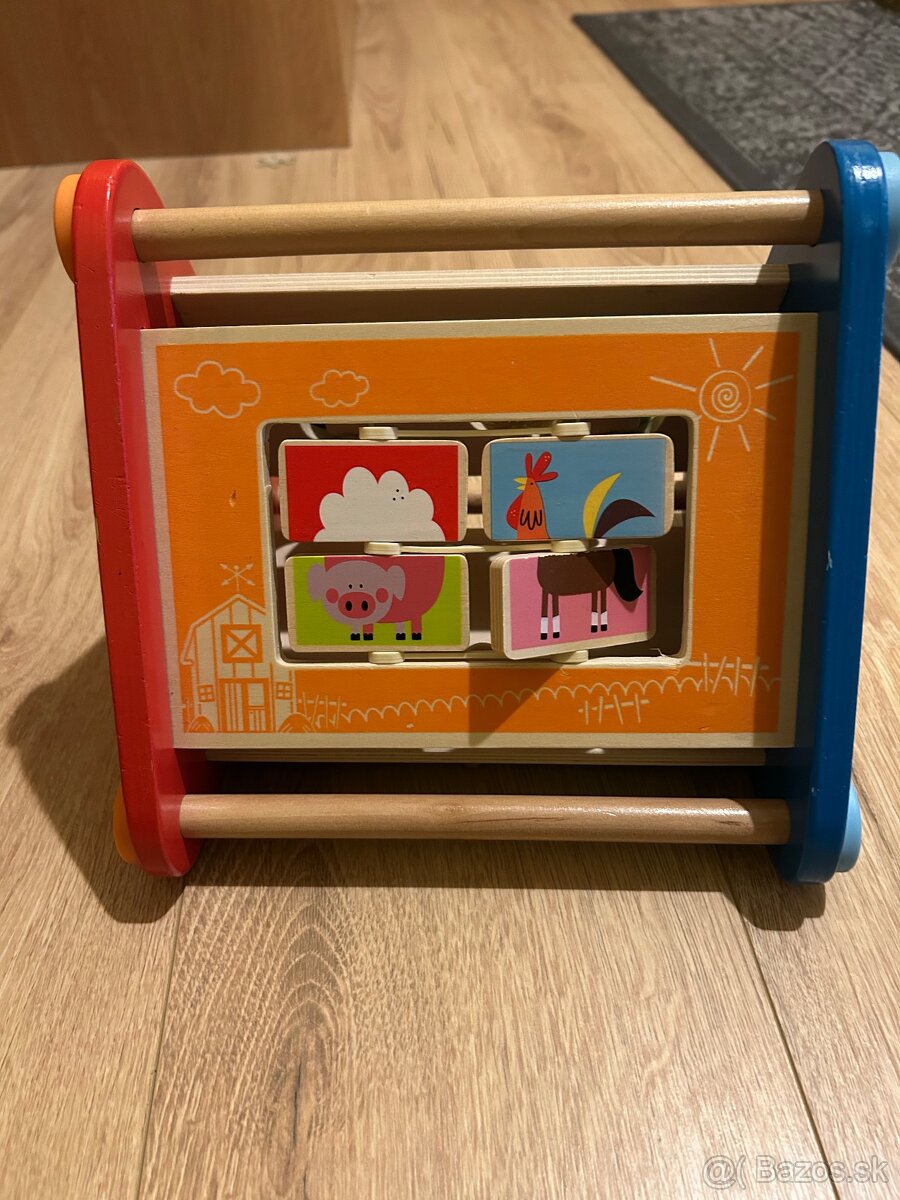 Drevená interaktívna hračka - 5