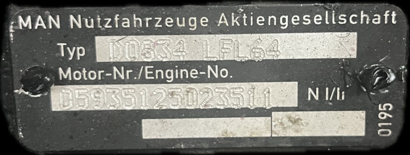 MAN TGL blok motora D0834 LFL64 - 5