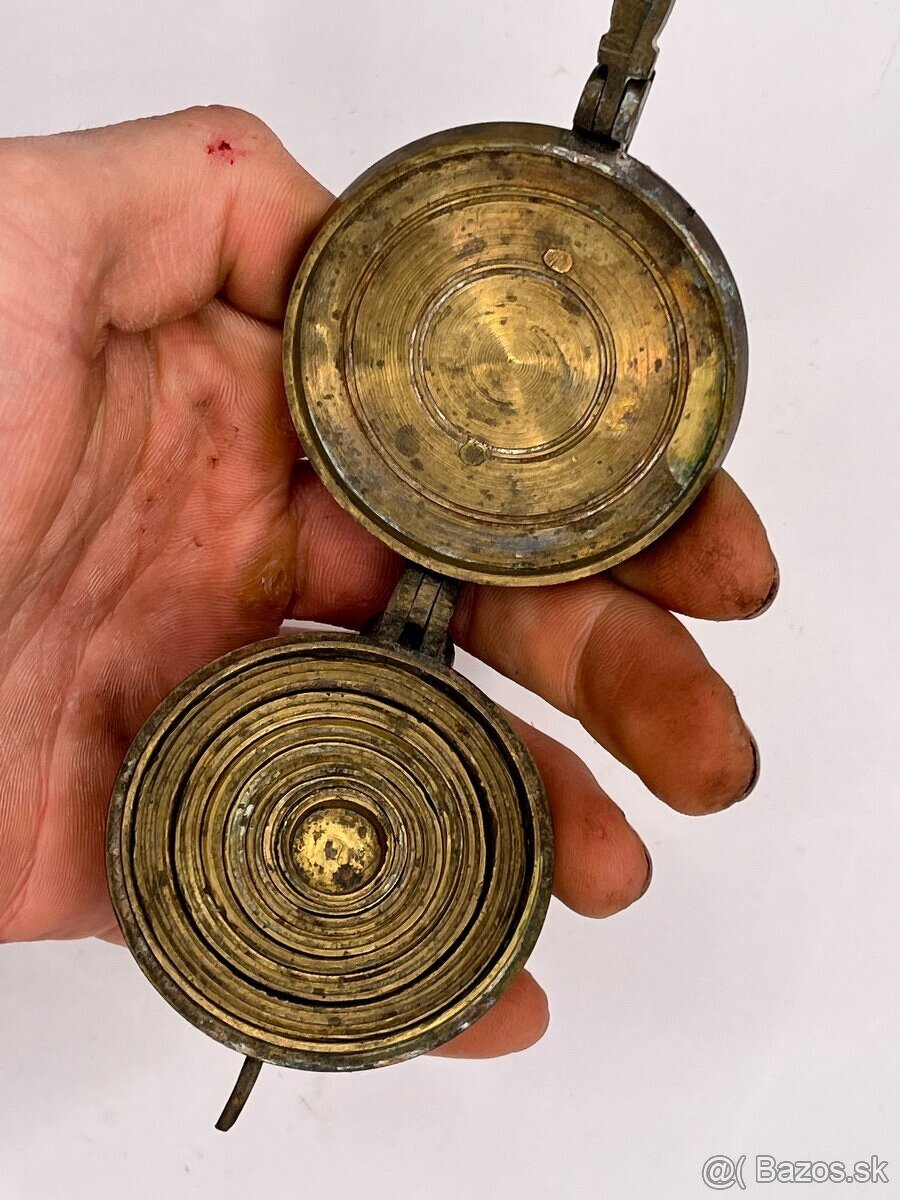 Mosadzné závažia - 5