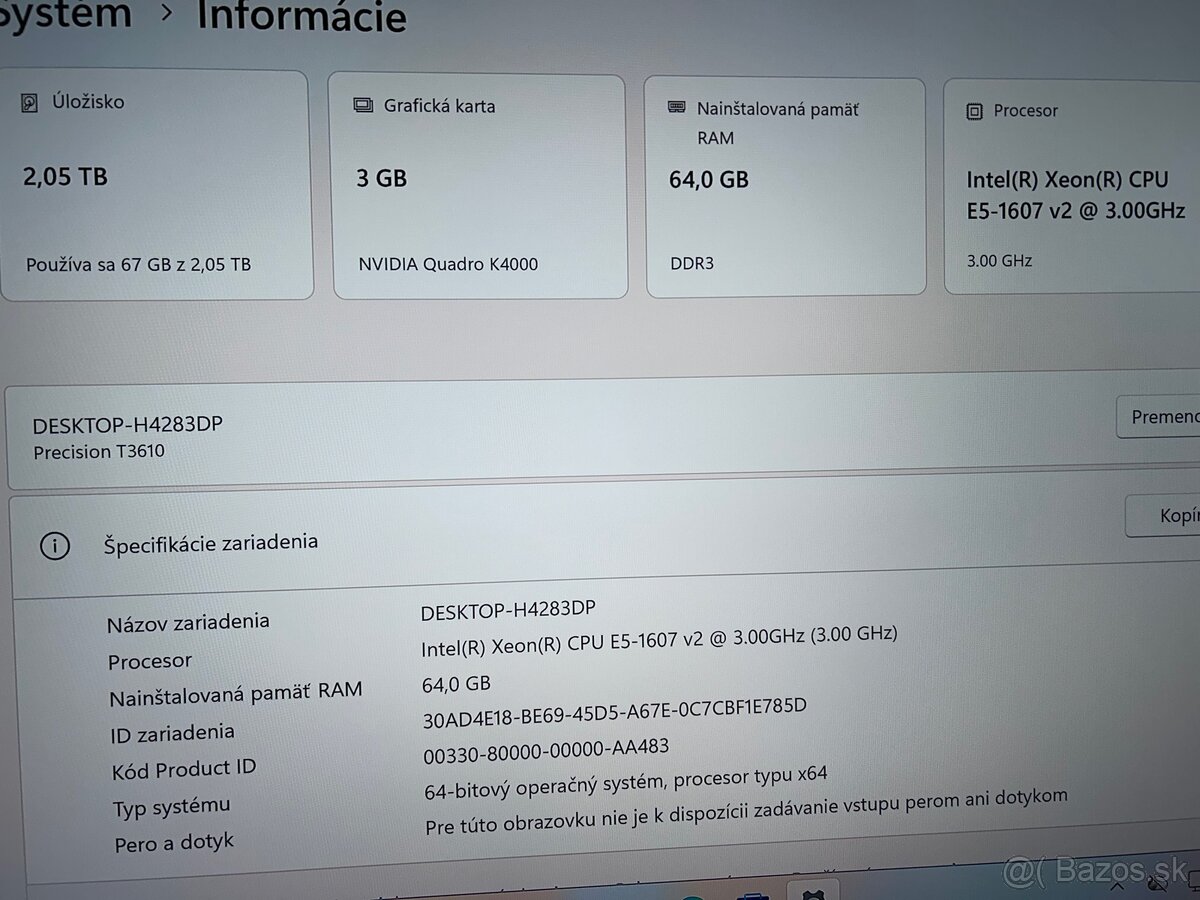 Dell Precision T3610 - 5