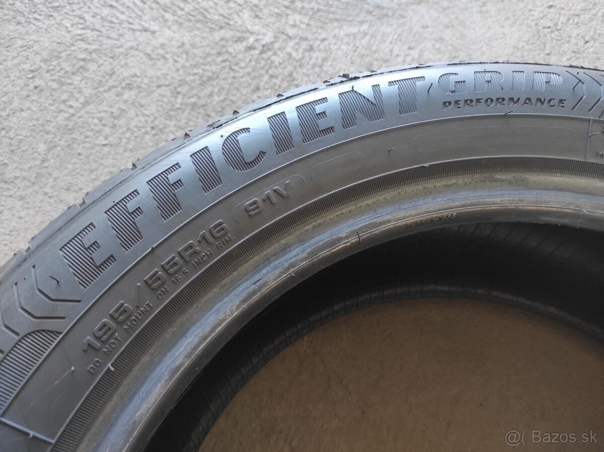 Letné pneumatiky 195/55 R16 Goodyear 4ks - 5