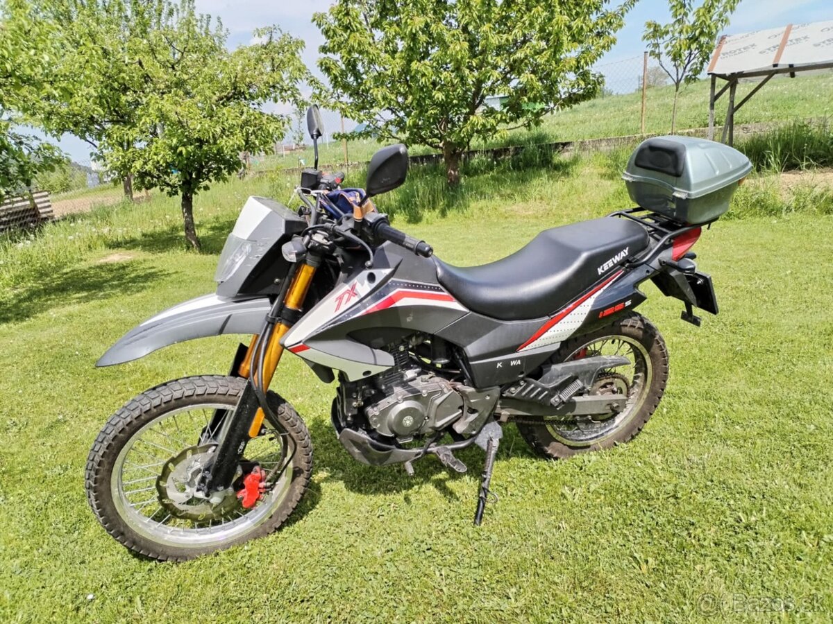 cestné enduro keeway xt 125 s tp špz