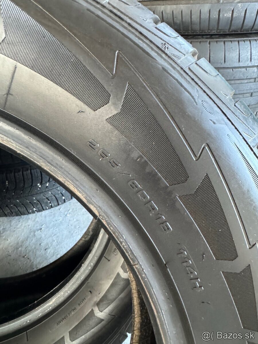 265/60R18 Zimné Good Year pneumatiky 6mm+/TOP CENA