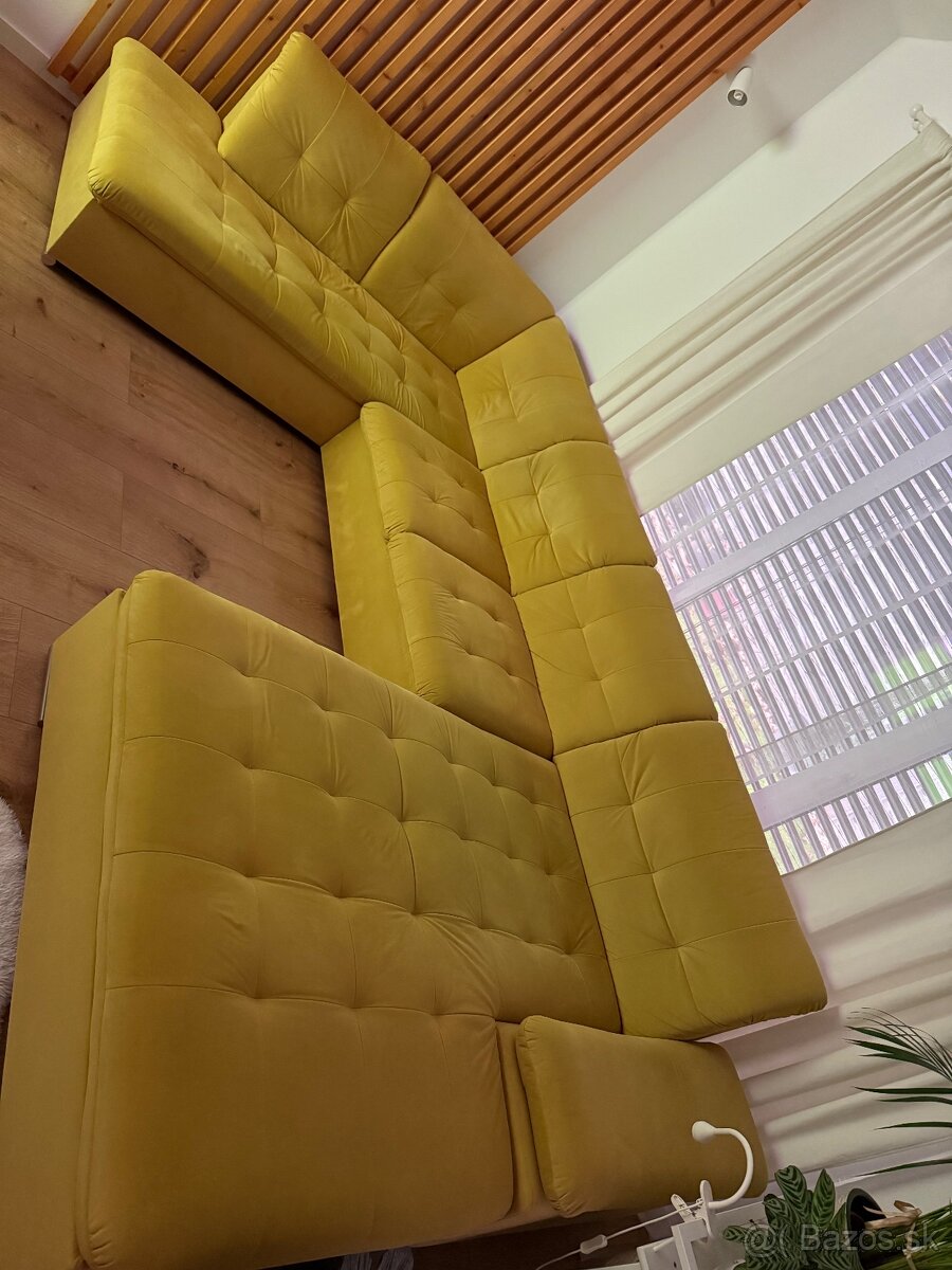 Veľká rohová sedacia súprava do U - 5