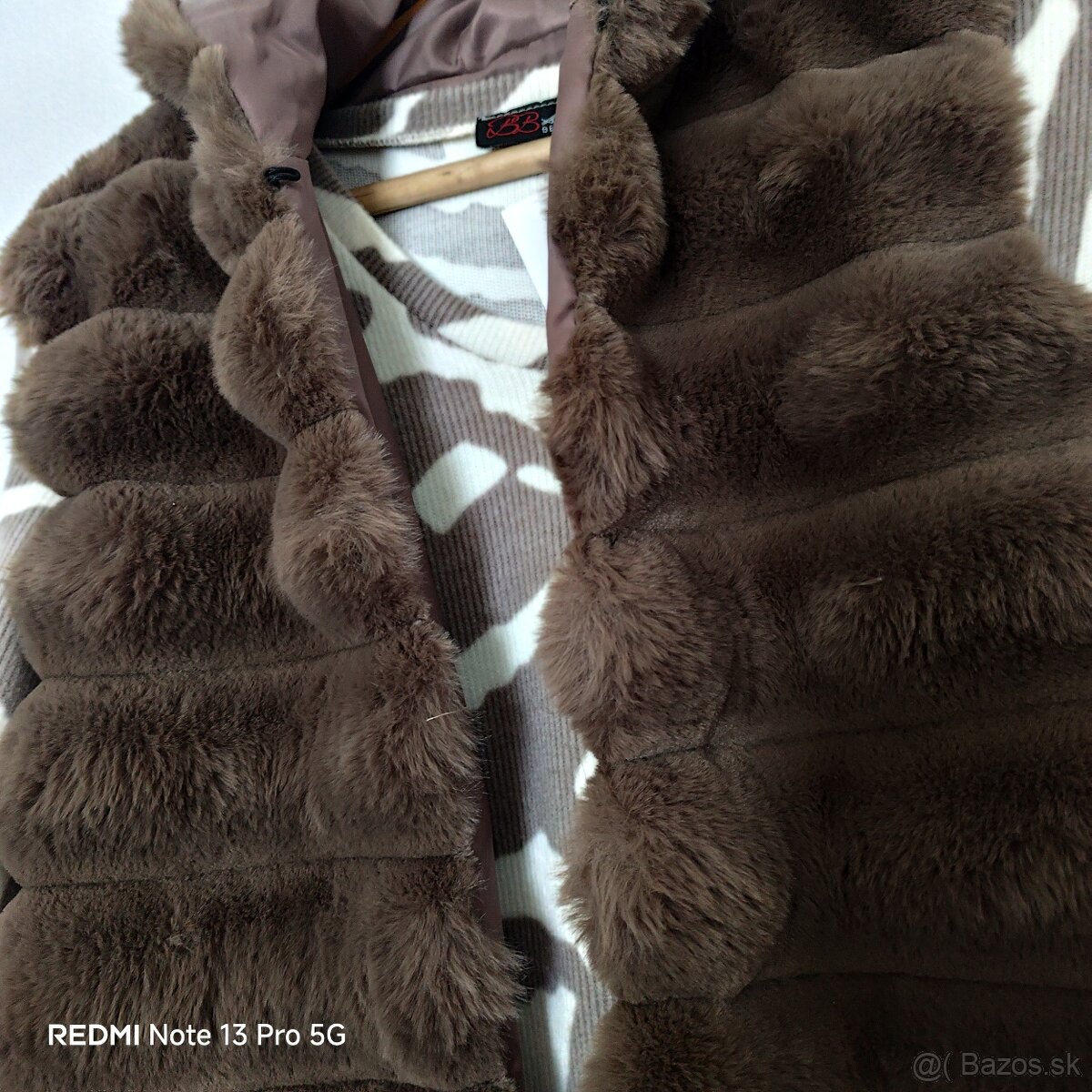 Kožušinková vesta-m,l - 5