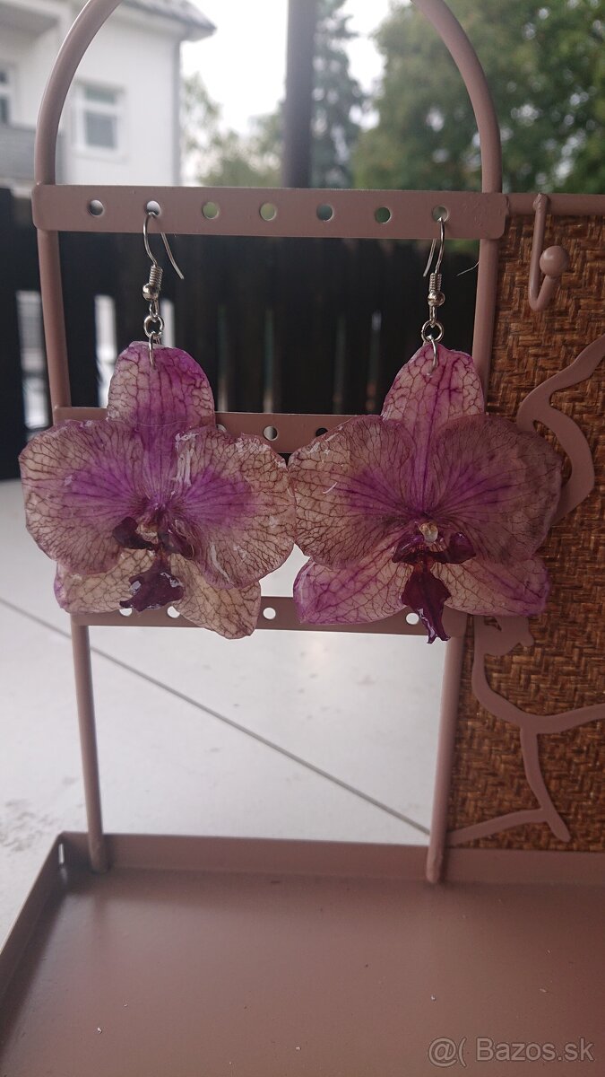 Orchidea náušnice - 5