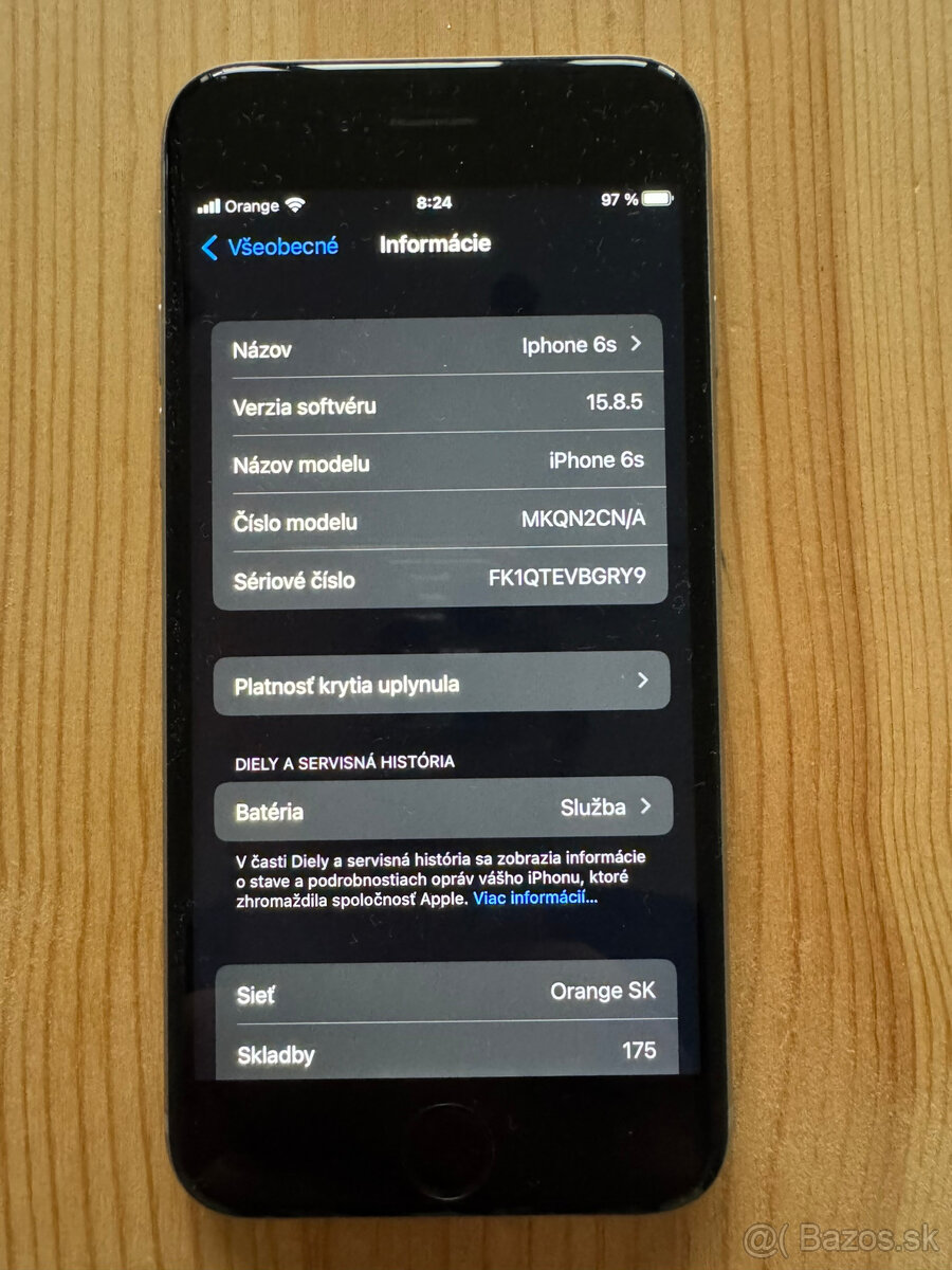 Apple Iphone 6S/64GB Space Grey - 5