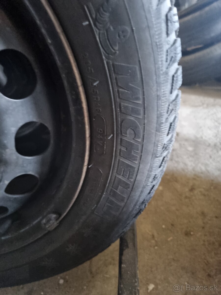 Predam zimne pneu michelin 205/55 R16 - 5