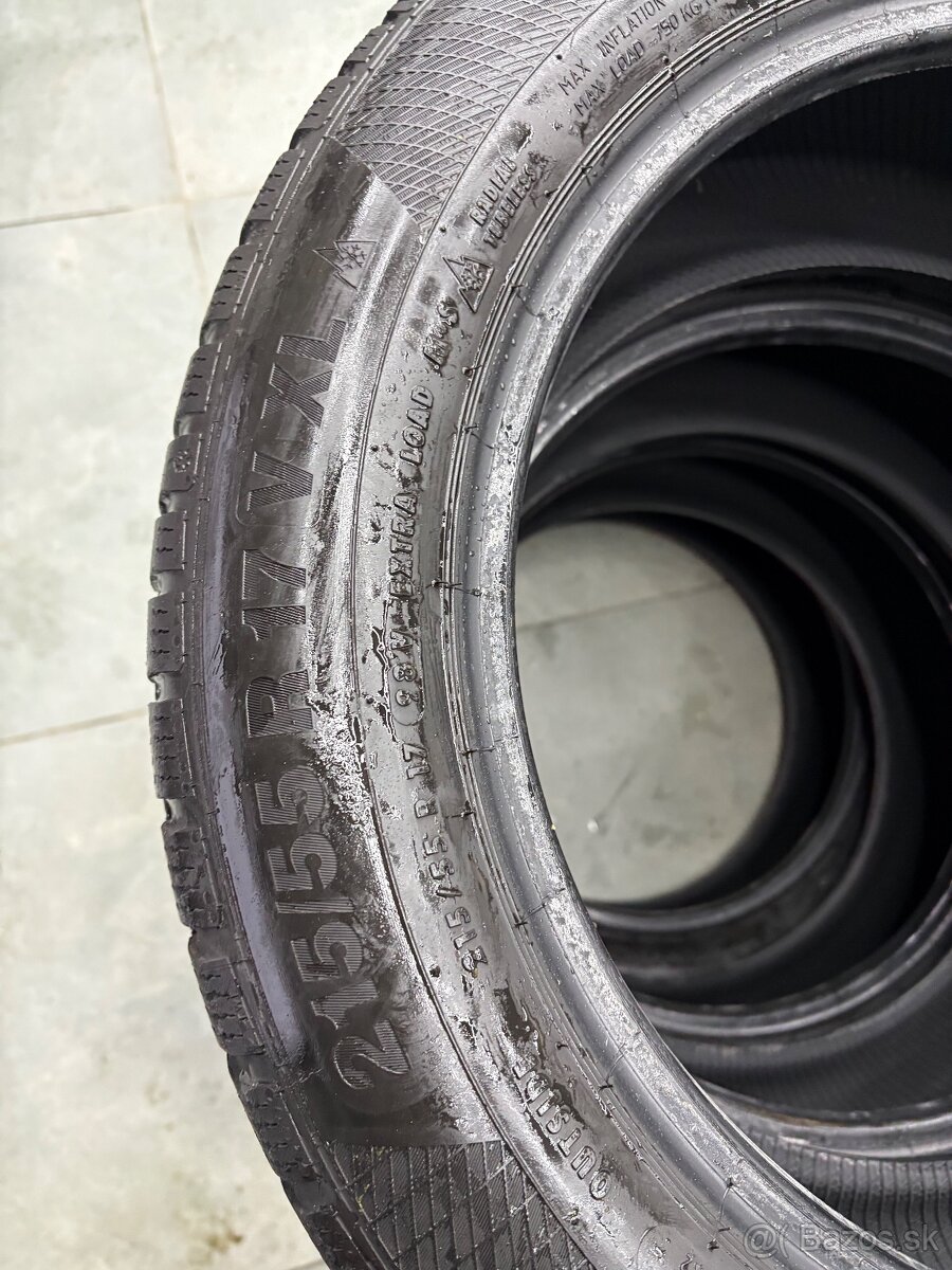 Zimne pneu continental 215/55 r17 - 5
