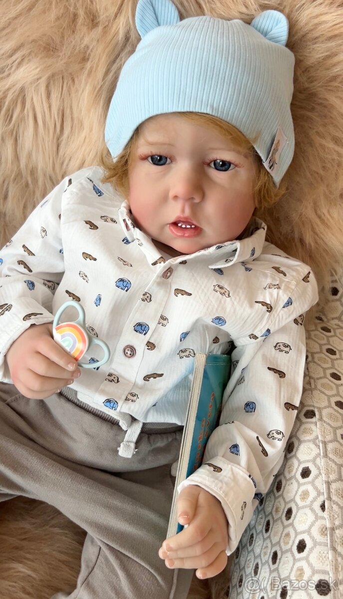 Realistická bábika Liam - 5