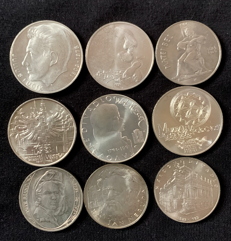 Československé pamätné strieborné mince (3) - 5