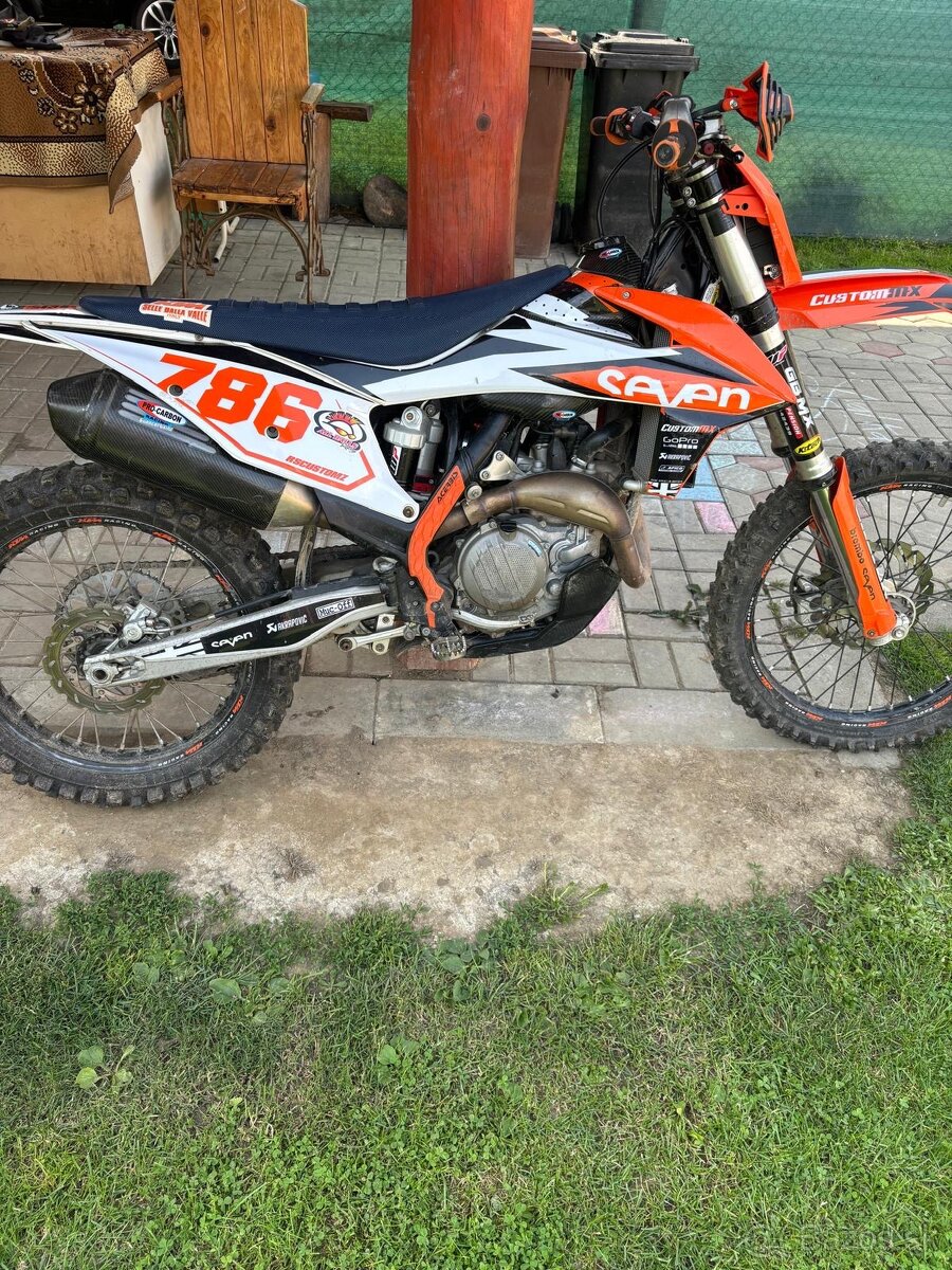 Predám ktm 450 bez spz