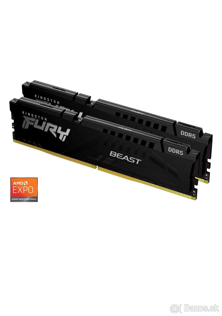 Ramky-Kingston FURY Beast DDR5 32 GB (2 × 16 GB) - 5