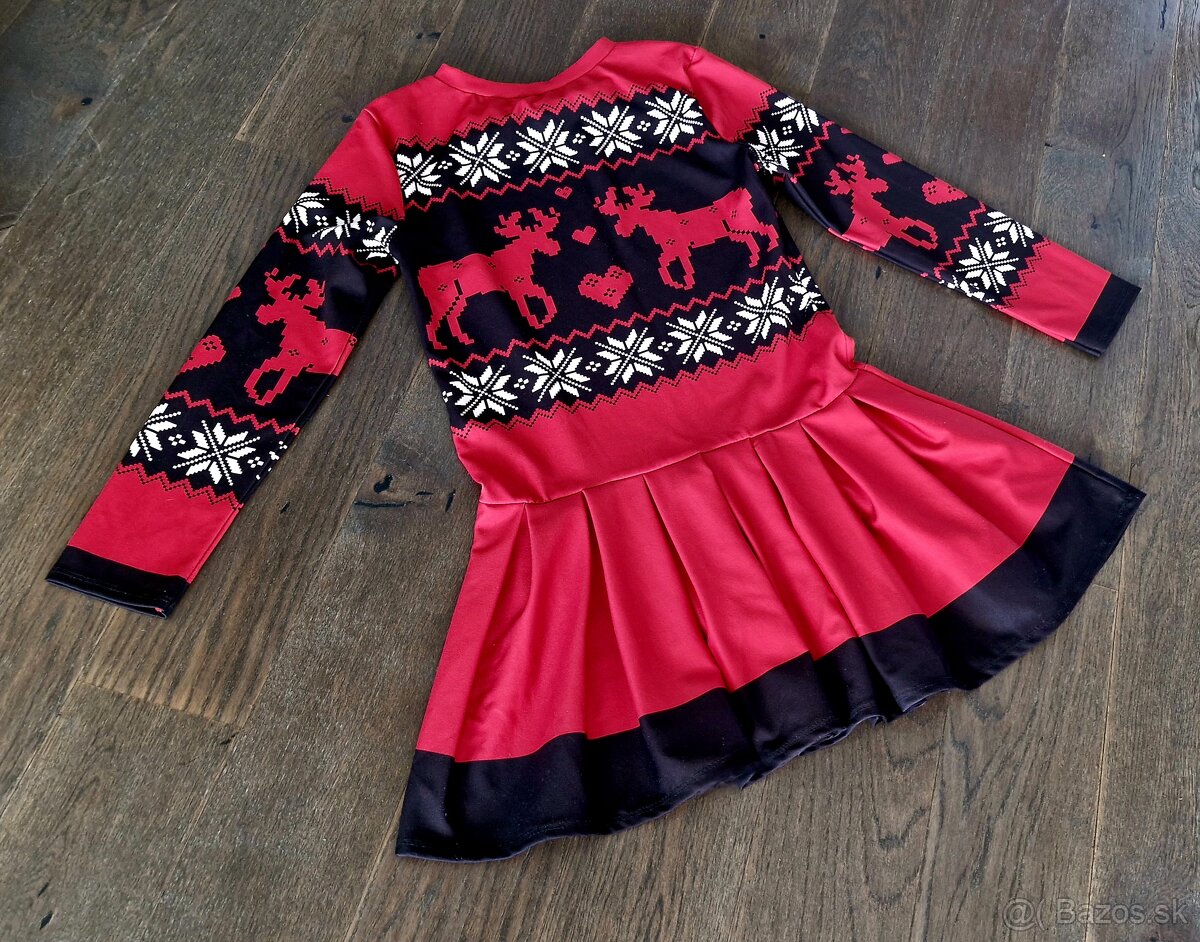 Nadherne vianocne saticky v.S/M 1x oblecene,top stav - 5