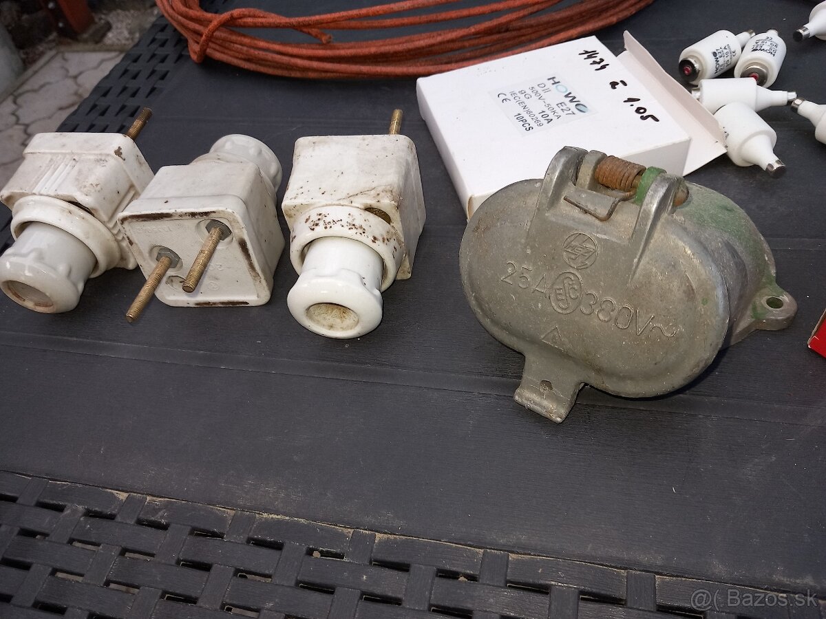 Predám RETRO elektro súčiastky - 5